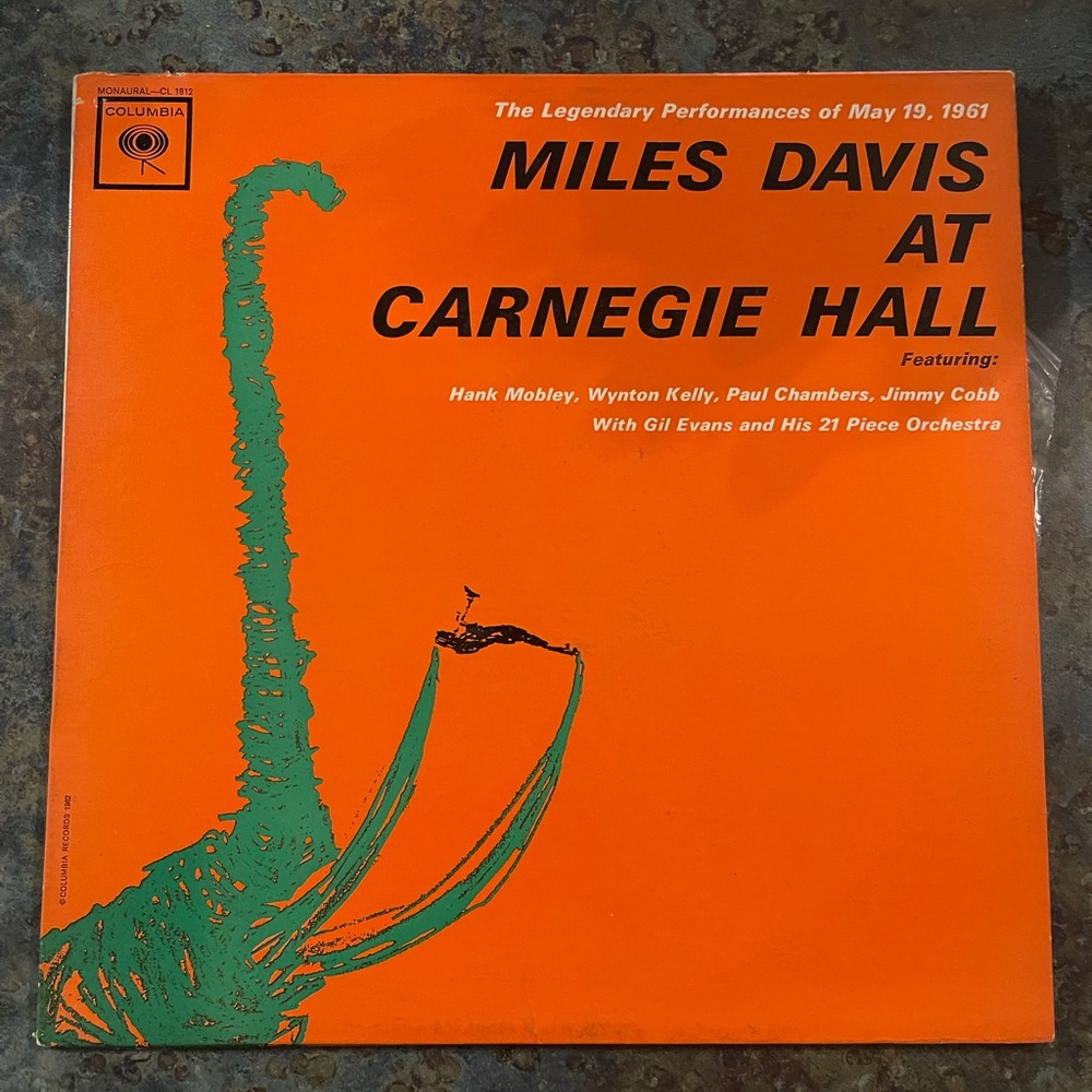 Vinyl Record - Miles Davis at Carnegie Hall